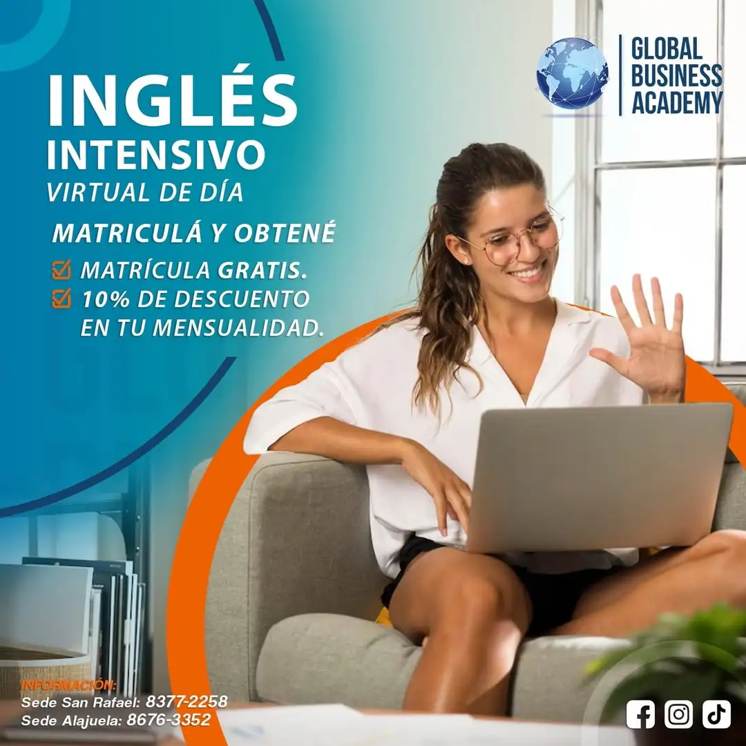 Matrícula gratis + 10% en mensualidad